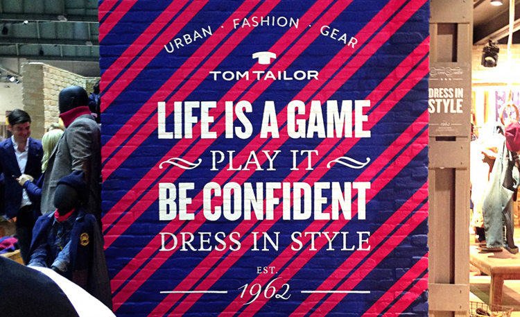 德國TOM TAILOR時尚服飾品牌形象設(shè)計標志設(shè)計——店鋪環(huán)境設(shè)計