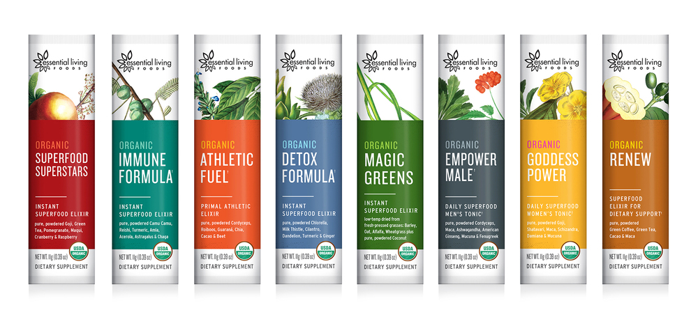 Essential Living Foods 有機(jī)食品農(nóng)產(chǎn)品包裝設(shè)計(jì)3