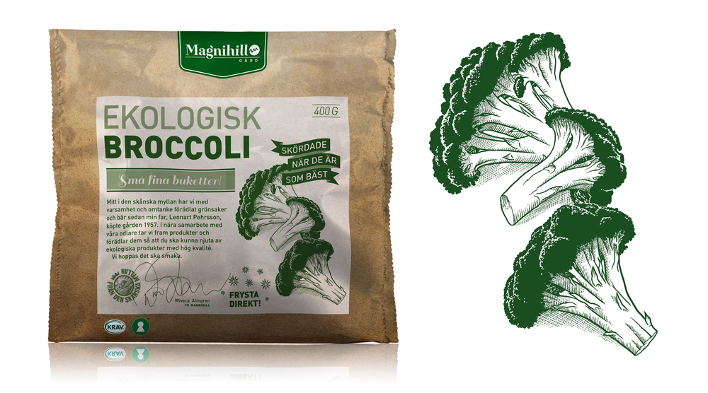 Magnihill g?rd 有機農(nóng)產(chǎn)品包裝設(shè)計——綠色蔬菜包裝設(shè)計 Magnihill g?rd 有機農(nóng)產(chǎn)品包裝設(shè)計——綠色蔬菜包裝設(shè)計