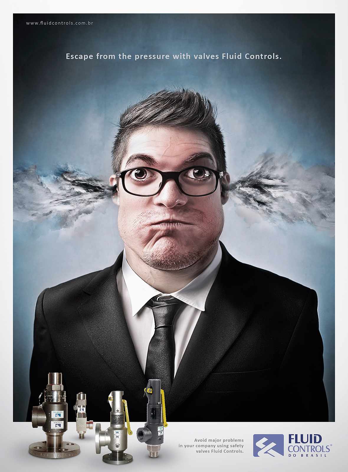 巴西流體傳動控制平面廣告創(chuàng)意設計-上海廣告設計公司工業(yè)品廣告分享-老板篇