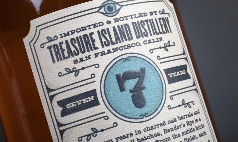 上海尚略包裝設(shè)計(jì)公司分享-本德的黑麥威士忌酒包裝設(shè)計(jì)-酒標(biāo)設(shè)計(jì)4