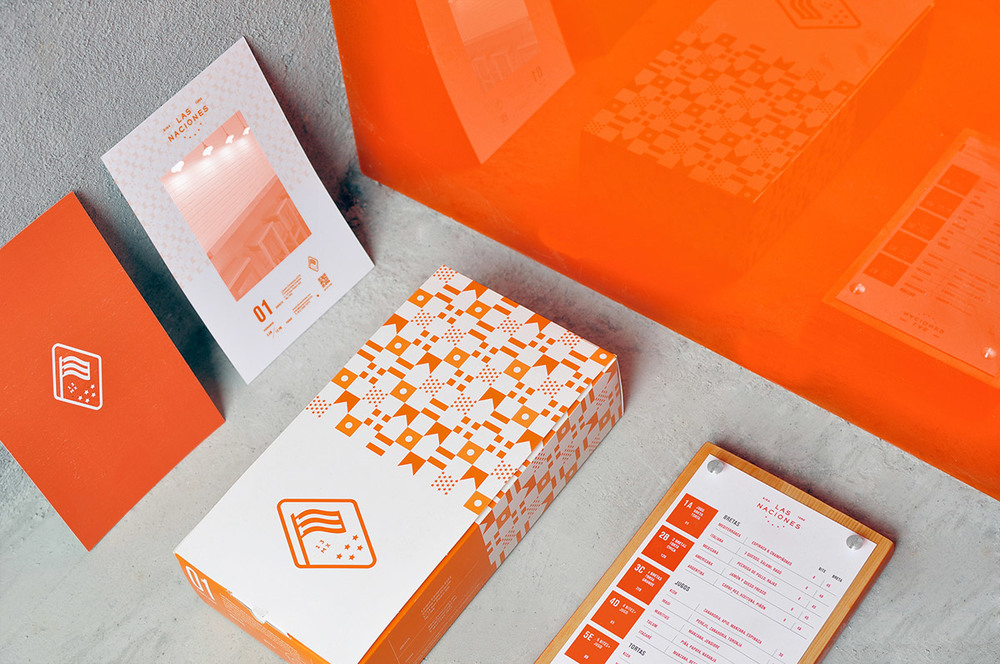 5.Las Naciones 餐廳品牌形象設(shè)計(jì)與三明治面包食材食品店包裝設(shè)計(jì)欣賞-上海品牌設(shè)計(jì)公司