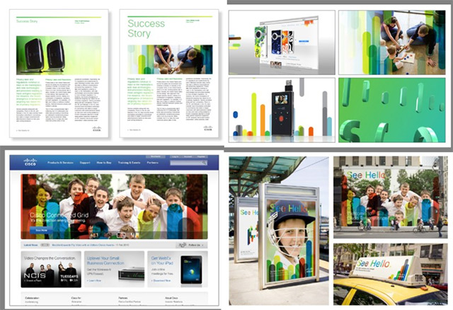 尚略上海VI設(shè)計公司設(shè)計方法-思科品牌VI設(shè)計之輔助圖形設(shè)計