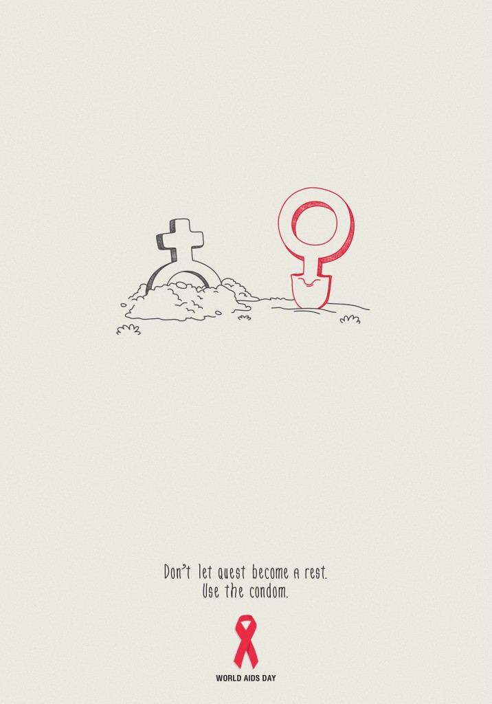 防治艾滋病公益平面廣告-上海尚略廣告公司分享-探索篇