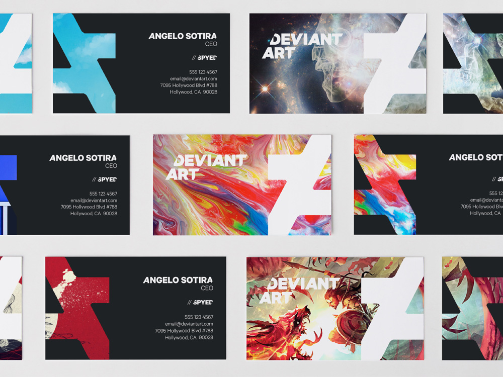 DeviantArt 世界在線藝術(shù)交易網(wǎng)站品牌形象設(shè)計-上海尚略品牌設(shè)計公司8