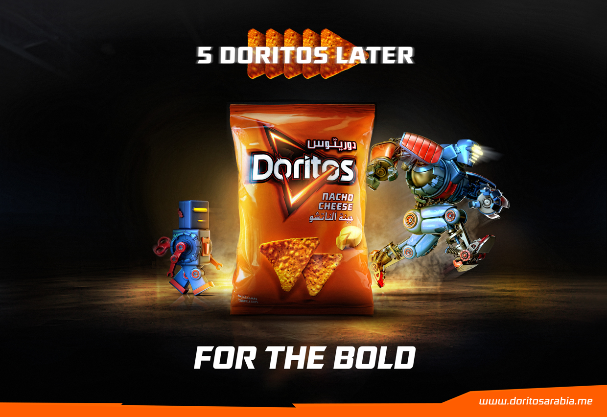 多力多滋Doritos玉米片“變身廣告”創(chuàng)意5