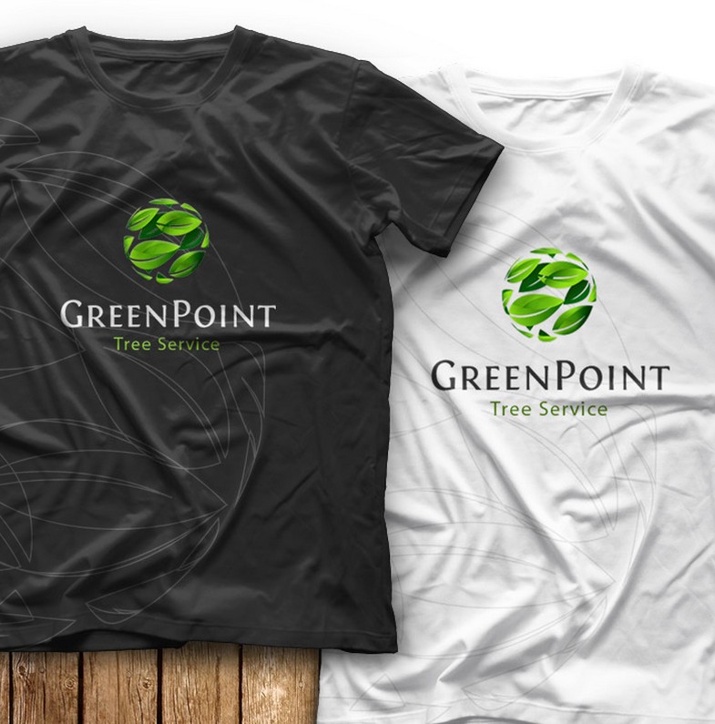 GreenPoint 綠點景觀綠化服務(wù)公司標志設(shè)計8-尚略廣告標志設(shè)計公司