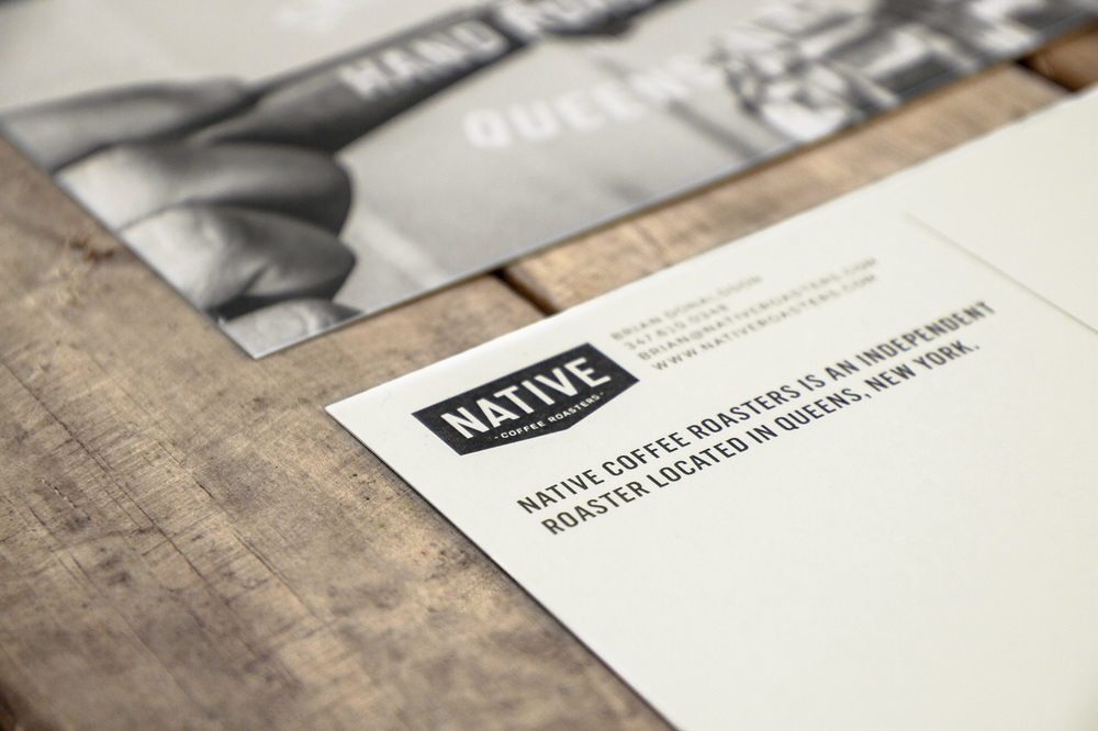 2 美國(guó)咖啡烘焙店Native Coffee Roasters 品牌形象設(shè)計(jì) 牛皮紙包裝設(shè)計(jì) 宣傳單頁(yè)設(shè)計(jì) 尚略中國(guó)品牌策劃與廣告公司