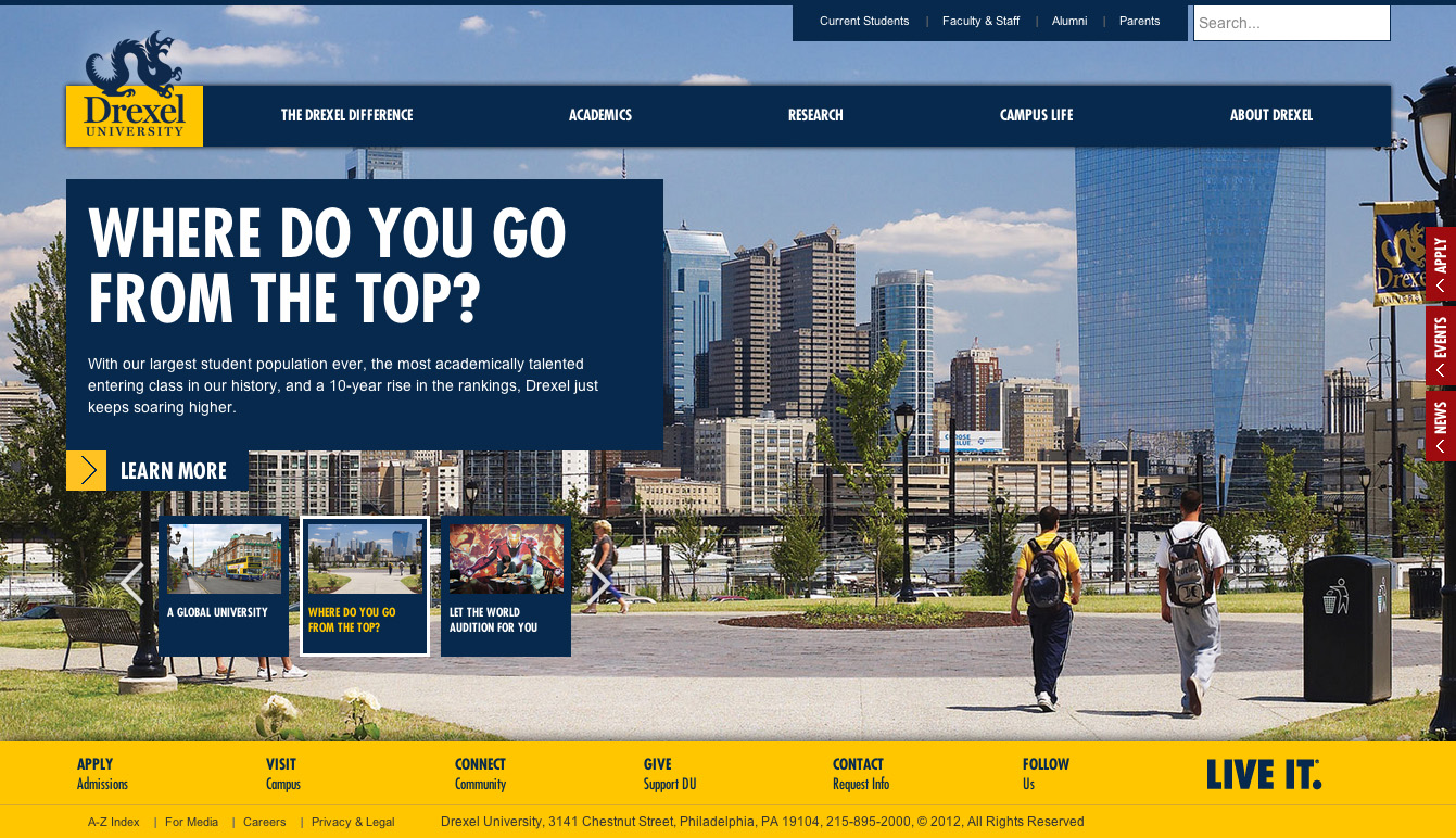 6.17個(gè)風(fēng)格獨(dú)特的大學(xué)學(xué)校教育類網(wǎng)站-尚略廣告品牌策劃與廣告設(shè)計(jì)公司