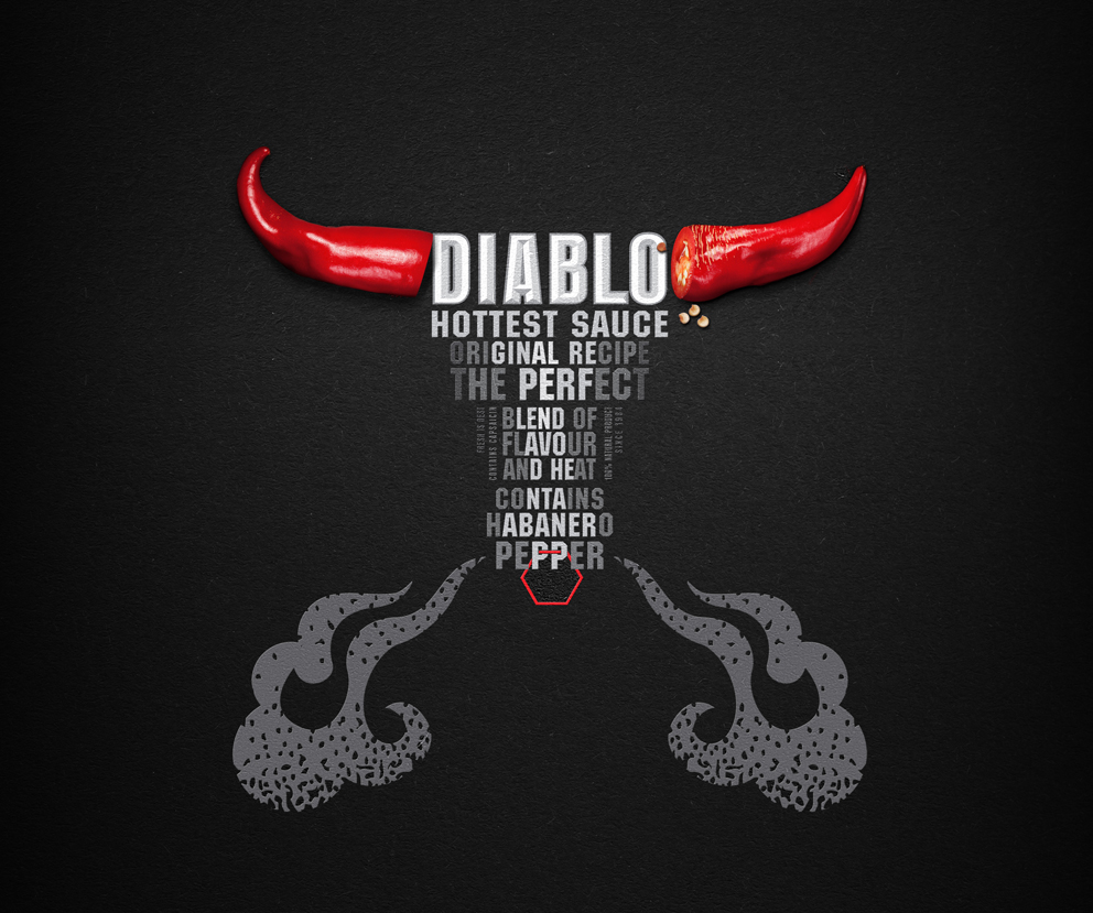 2.1.上海包裝設(shè)計公司推薦Diablo辣醬調(diào)味品包裝設(shè)計公牛形象 上海尚略廣告公司上海廣告設(shè)計公司上海標(biāo)志設(shè)計公司上海品牌設(shè)計公司