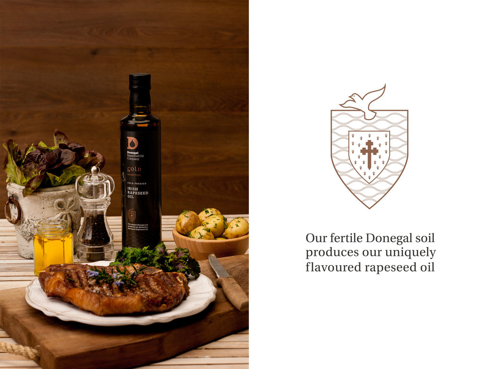 5.上海設(shè)計(jì)公司——多尼戈?duì)?Donegal Rapeseed Oil 菜籽油食用油標(biāo)志設(shè)計(jì)包裝設(shè)計(jì) package DESIGN -尚略廣告上海品牌設(shè)計(jì)公司包裝設(shè)計(jì)公司