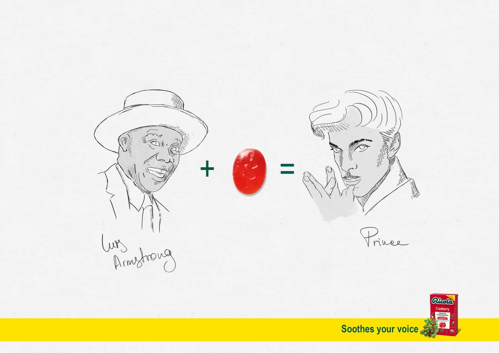 利口樂（Ricola）潤(rùn)喉糖平面廣告創(chuàng)意設(shè)計(jì)1