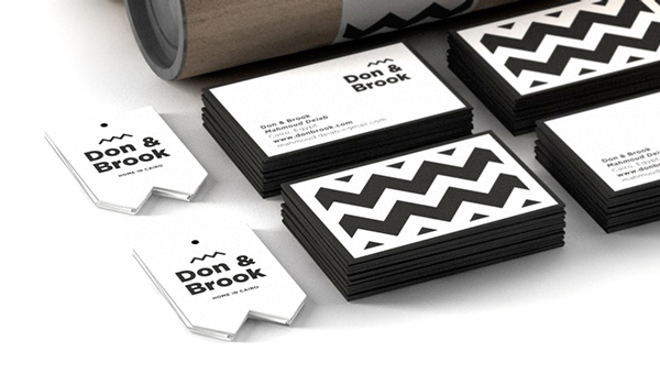 上海品牌設(shè)計(jì)公司設(shè)計(jì)分享——埃及Don & Brook 男裝品牌標(biāo)志設(shè)計(jì)4-品牌VI設(shè)計(jì)2