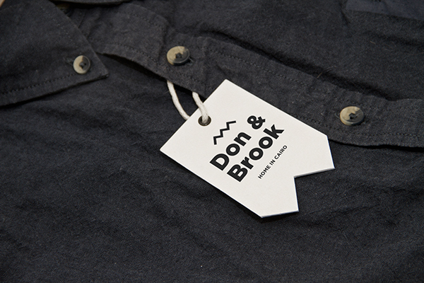 上海品牌設(shè)計(jì)公司設(shè)計(jì)分享——埃及Don & Brook 男裝品牌標(biāo)志設(shè)計(jì)8-服裝標(biāo)簽設(shè)計(jì)