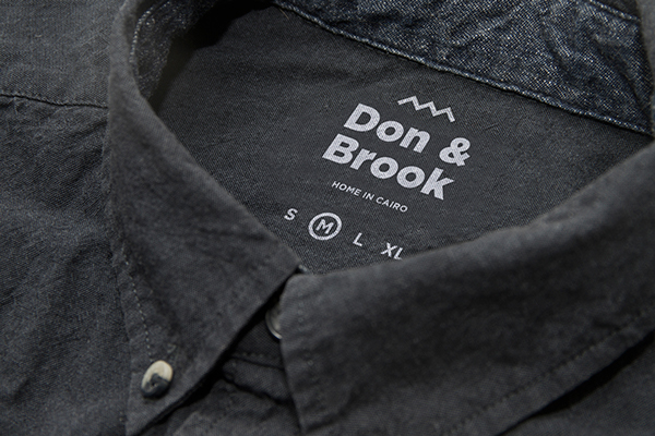 尚略廣告——上海品牌設(shè)計(jì)公司設(shè)計(jì)分享——埃及Don & Brook 男裝品牌標(biāo)志設(shè)計(jì)——