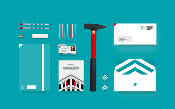 德國(guó)Diker Bau建筑規(guī)劃公司品牌形象設(shè)計(jì)-延展應(yīng)用設(shè)計(jì)-品牌VI設(shè)計(jì)2