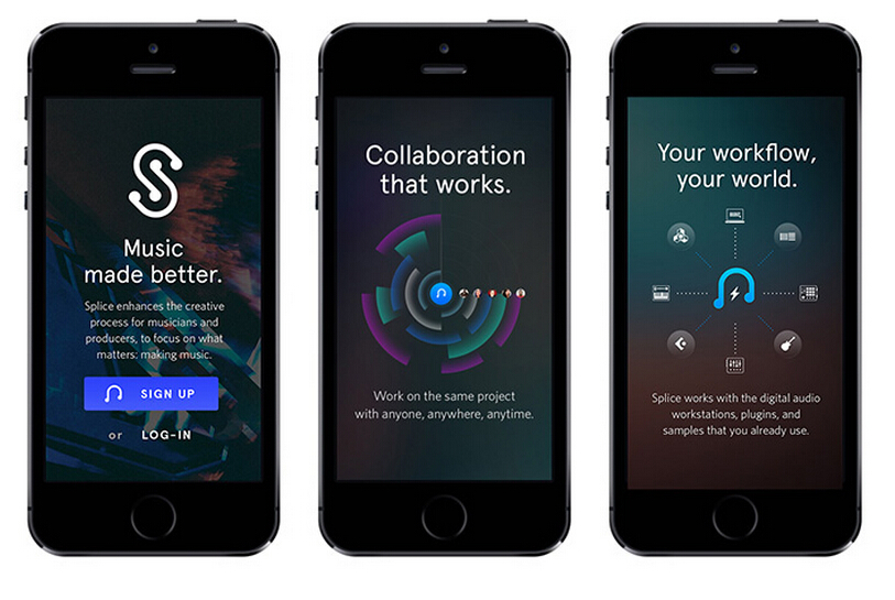 上海設計公司分享——Splice音樂公司品牌設計案例、S字母標志設計5