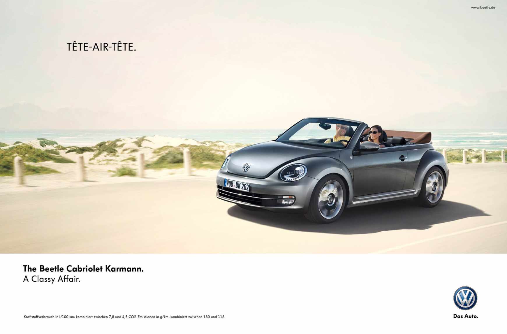 上海廣告設(shè)計(jì)公司佳作分享——大眾敞篷車平面廣告畫面3——同往