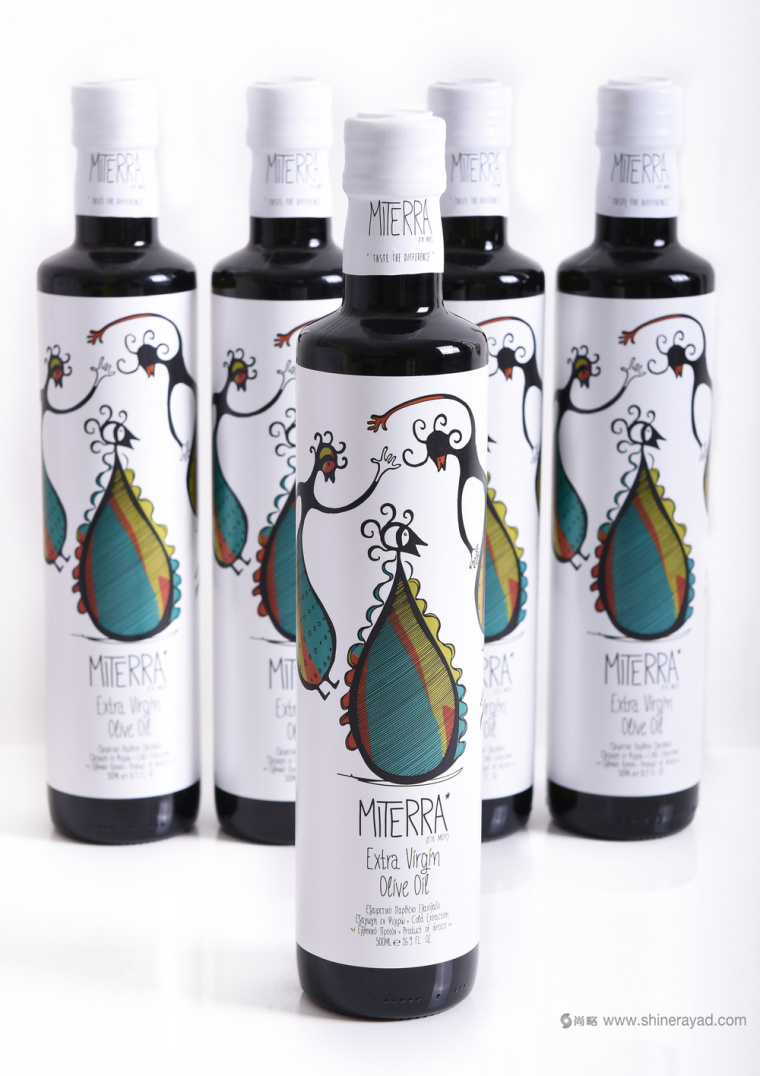 上海包裝設(shè)計(jì)公司設(shè)計(jì)欣賞：MITERRA祭祀女神版特級初榨橄欖油包裝設(shè)計(jì)2