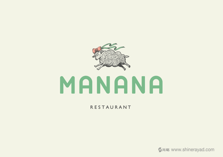 MANANA 有機(jī)羊肉羊排時尚餐廳綿羊LOGO設(shè)計-上海LOGO設(shè)計公司1 MANANA 有機(jī)羊肉羊排時尚餐廳綿羊LOGO設(shè)計-上海LOGO設(shè)計公司1