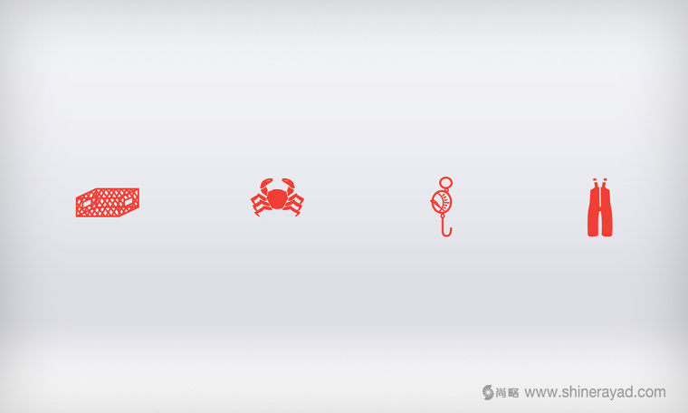 DOCKS 螃蟹海鮮餐廳餐飲LOGO設(shè)計-上海餐飲品牌設(shè)計公司-上海logo設(shè)計公司4