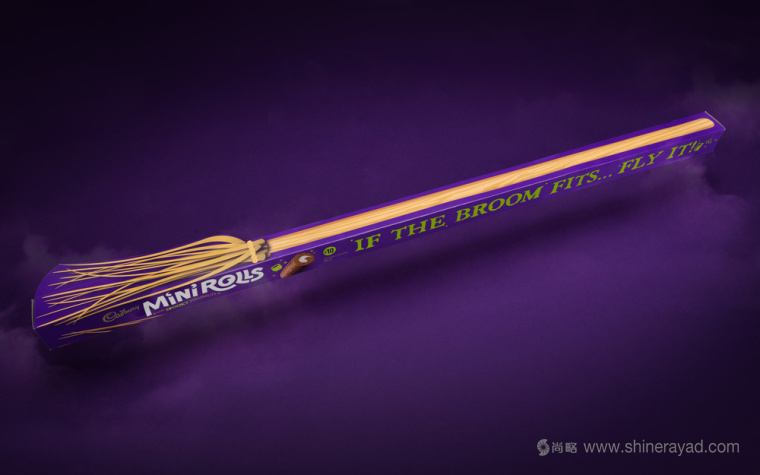 上海包裝設(shè)計公司設(shè)計欣賞:吉百利蛋糕萬圣節(jié)包裝設(shè)計3-掃帚款 上海包裝設(shè)計公司設(shè)計欣賞:吉百利蛋糕萬圣節(jié)包裝設(shè)計3-掃帚款