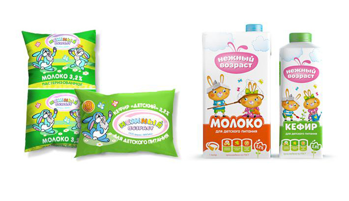 Карточка 卡通人物版兒童酸奶包裝設(shè)計(jì)-上海包裝設(shè)計(jì)公司設(shè)計(jì)鑒賞3