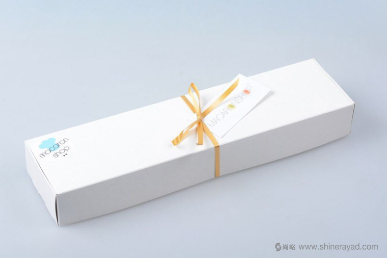 上海甜品包裝設(shè)計(jì)公司分享：Macarons手繪花卉插圖風(fēng)杏仁餅蛋糕糕點(diǎn)包裝設(shè)計(jì)1