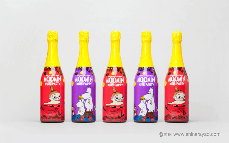 卡通漫畫風(fēng)格moomin授權(quán)果酒包裝設(shè)計-上海包裝設(shè)計公司包裝設(shè)計欣賞3