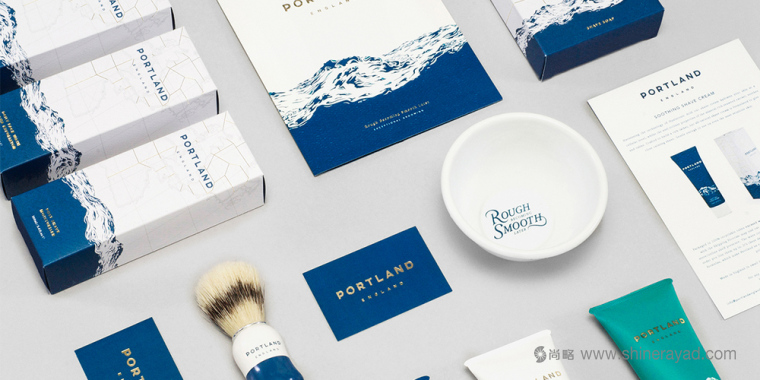上海包裝設(shè)計公司品鑒：Portland 男士護膚品化妝品包裝設(shè)計1