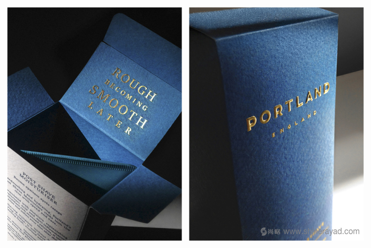 上海包裝設(shè)計公司品鑒：Portland 男士護膚品化妝品禮盒包裝設(shè)計4