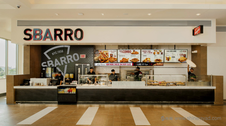 Sbarro 披薩連鎖店品牌LOGO設(shè)計與品牌VI視覺形象設(shè)計-上海VI設(shè)計公司5 Sbarro 披薩連鎖店品牌LOGO設(shè)計與品牌VI視覺形象設(shè)計-上海VI設(shè)計公司5