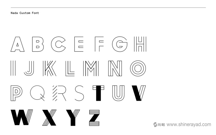 Nada 休閑零食與健康食品LOGO字體設(shè)計-上海logo設(shè)計公司4