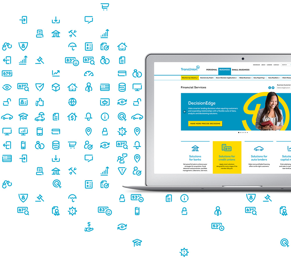 TransUnion 品牌形象設(shè)計視覺VI設(shè)計-尚略上海logo設(shè)計公司