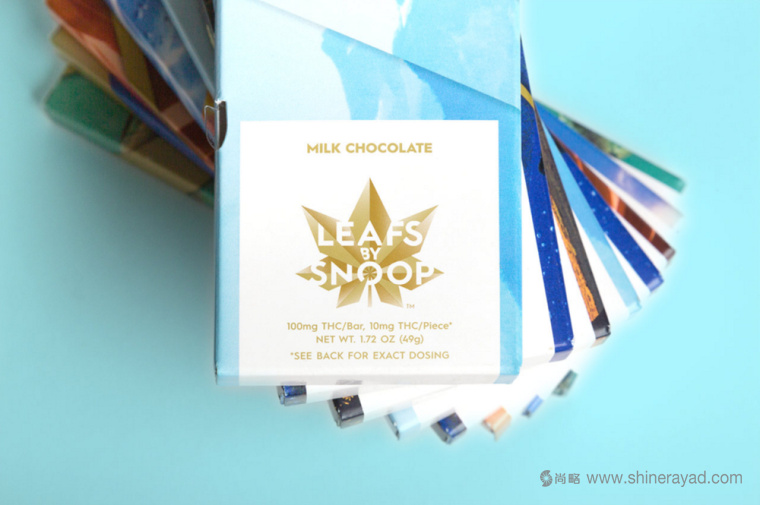 LEAFS BY SNOOP 大麻食品制品金色花朵包裝設(shè)計(jì)-上海包裝設(shè)計(jì)公司9