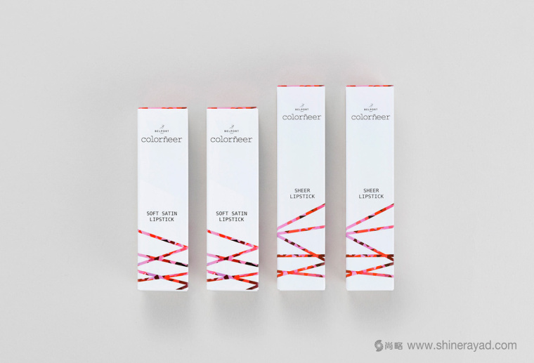 Colorneer 彩妝品牌玫瑰花瓣化妝品包裝設(shè)計規(guī)范-上海包裝設(shè)計公司設(shè)計欣賞4