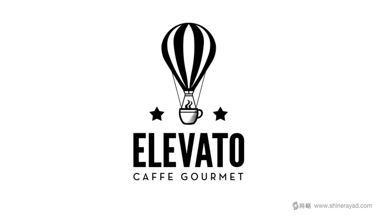 Elevato 咖啡連鎖店餐飲品牌形象設(shè)計(jì)-咖啡店LOGO設(shè)計(jì)-上海LOGO設(shè)計(jì)公司1