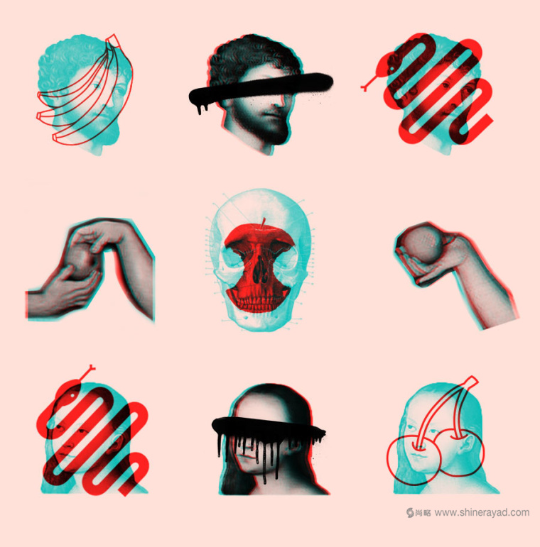 The Squeeze 餐飲品牌形象設(shè)計(jì)-插畫設(shè)計(jì)4