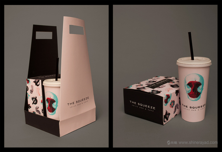 上海包裝設(shè)計(jì)公司-The Squeeze 餐飲品牌形象設(shè)計(jì)-外賣果汁咖啡快餐包裝設(shè)計(jì)糕點(diǎn)包裝袋設(shè)計(jì)5