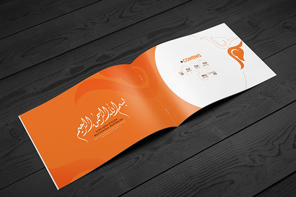 Zukhruf廣告公司宣傳畫冊設計3－內頁設計