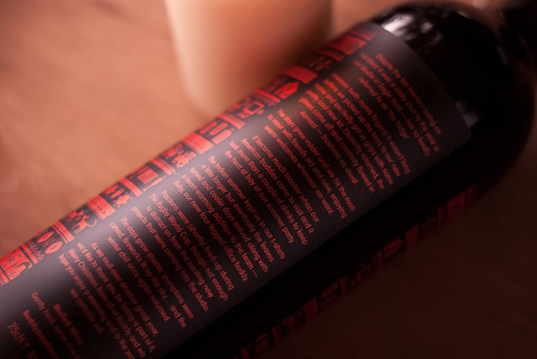 MULLING 圣誕節(jié)日裝慶祝風(fēng)格葡萄酒酒包裝設(shè)計-尚略包裝設(shè)計公司4