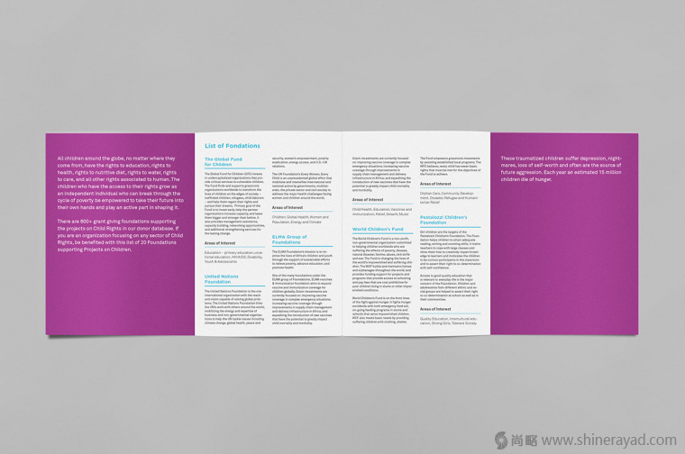 2.上海品牌形象設計公司-NGO 互聯(lián)網(wǎng)絡支持兒童公益活動品牌形象設計-宣傳頁設計