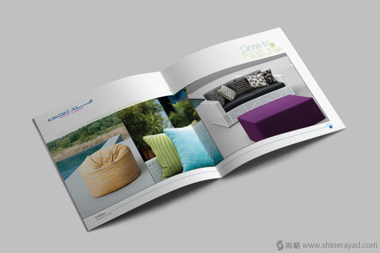8上海畫冊設計公司-AlBaddad 沙發(fā)布藝靠墊宣傳畫冊設計欣賞
