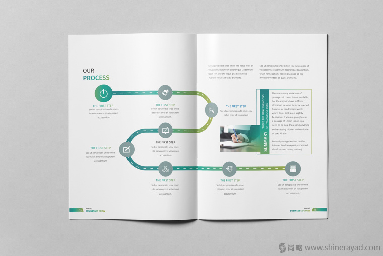 8.上海宣傳冊(cè)設(shè)計(jì)公司分享漸變色系風(fēng)格工業(yè)品企業(yè)宣傳畫(huà)冊(cè)版式設(shè)計(jì)