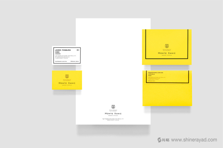 Monte Xanic 葡萄酒花朵商標設(shè)計品牌VI設(shè)計-上海品牌設(shè)計公司4