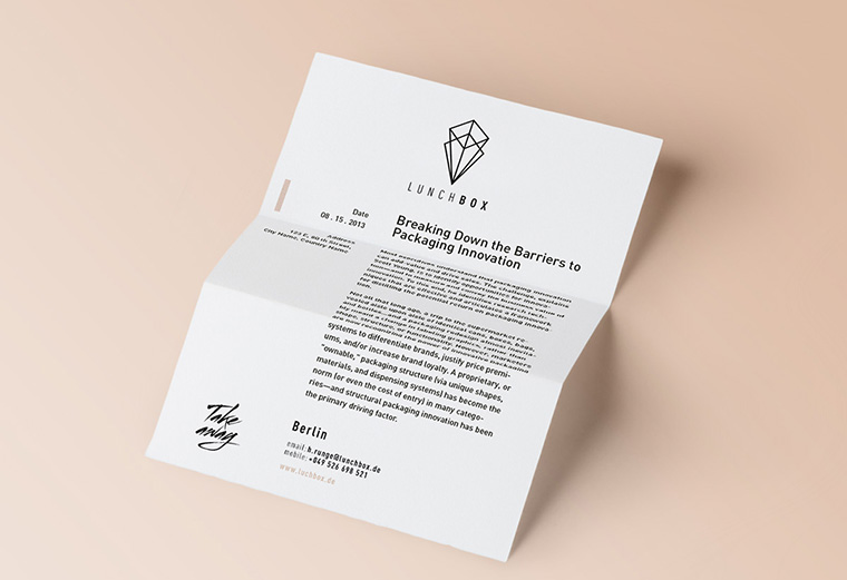 LunchBox 午餐盒子外賣快餐餐飲品牌VI形象設(shè)計-上海VI設(shè)計公司7