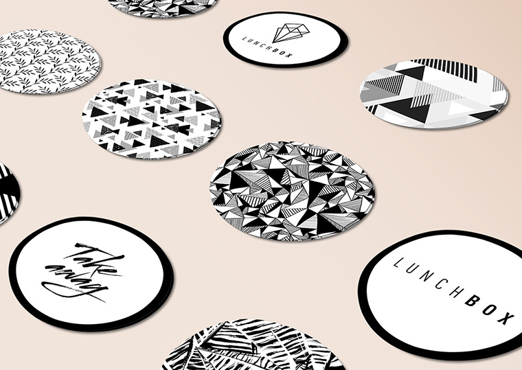 LunchBox 午餐盒子外賣快餐餐飲品牌VI形象設(shè)計-上海餐飲VI設(shè)計公司14