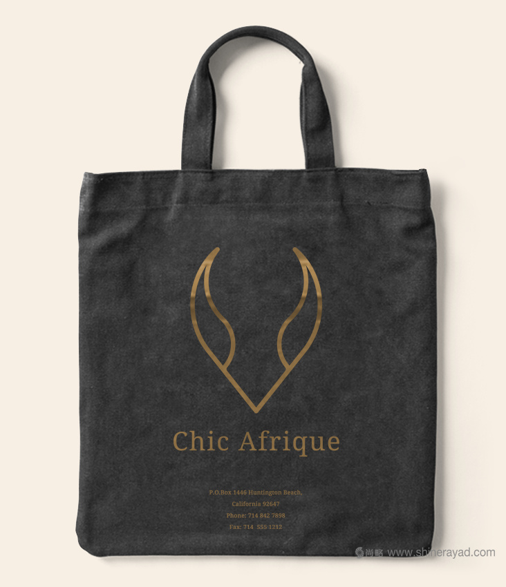 Chic Afrique 在線網(wǎng)絡(luò)零售女裝時裝服裝品牌VI形象設(shè)計-上海VI設(shè)計公司10