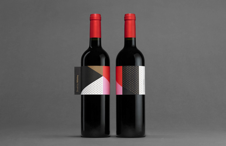 Drunk by Midday 醉到中午葡萄酒包裝設(shè)計(jì)-上海包裝設(shè)計(jì)公司設(shè)計(jì)欣賞2