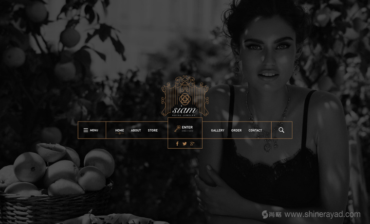 Siam 暹羅黃金珠寶首飾網(wǎng)站設(shè)計(jì)-上海品牌設(shè)計(jì)公司5